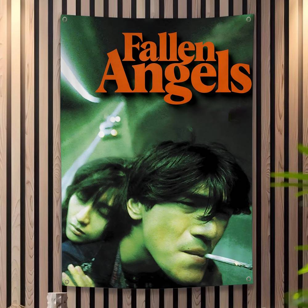 Commercial Printing Company - Retro Fallen Angels 1995, płótno, zaawansowana