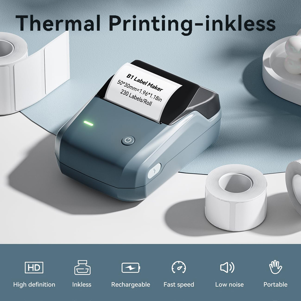 NIIMBOT B1 2-calowa przenośna  – Commercial Book Printing Machines recenzja i cena