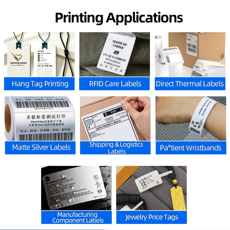 LONVILL – drukarka RFID do zas – Barcode Printer recenzja i cena